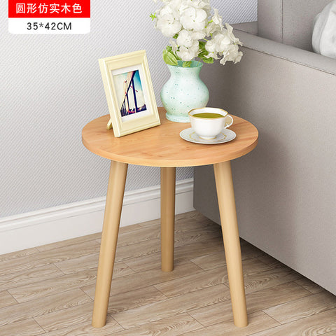 Simple Tea Table ins Children's Furniture Round Table Sofa Round Table Floating Window Chair Rental Room Tea Table Round