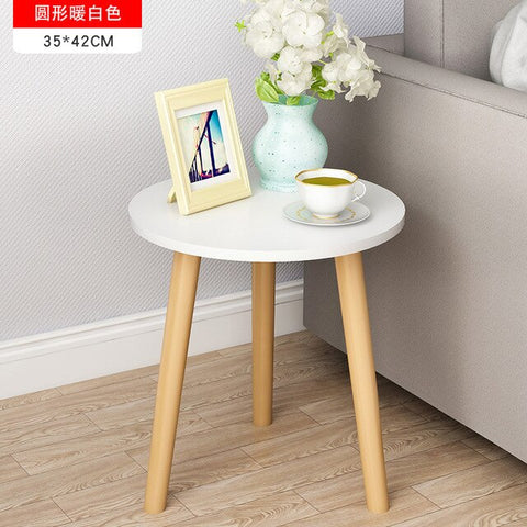 Simple Tea Table ins Children's Furniture Round Table Sofa Round Table Floating Window Chair Rental Room Tea Table Round