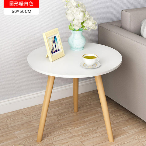 Simple Tea Table ins Children's Furniture Round Table Sofa Round Table Floating Window Chair Rental Room Tea Table Round