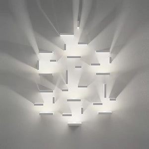 Geometric Aquare Free Combination Led Wall Lamps Wall light Bedroom Light Stair Lamp Living room Wall Sconce Free Shipping