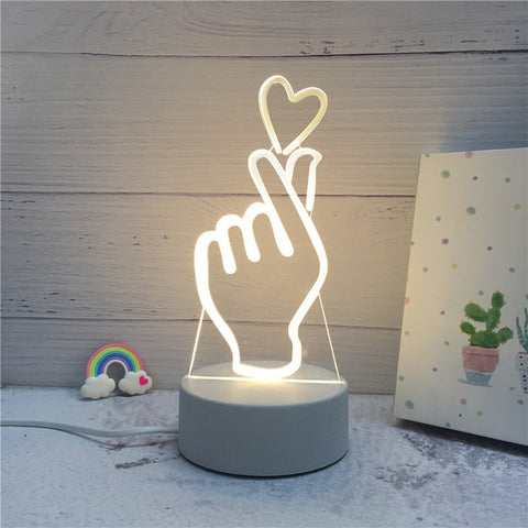 SOLOLANDOR 3D LED Lamp Creative 3D LED Night Lights Novelty Illusion Night Lamp 3D Illusion Table Lamp For Home Decorative Light
