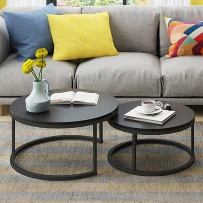 Modern Minimalist Style Combination Table Home Leisure Table Simple High Foot Home / Office Combination Coffee Table 1PC