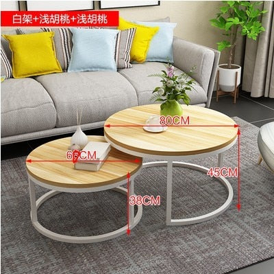 Modern Minimalist Style Combination Table Home Leisure Table Simple High Foot Home / Office Combination Coffee Table 1PC