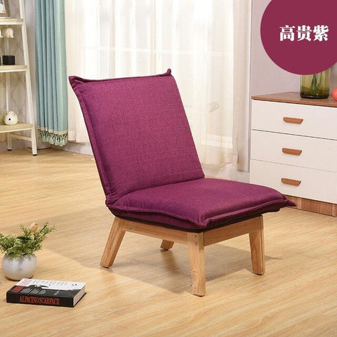 Japanese Lazy Sofa Chair Single Washable Bedroom Bay Window Leisure Fabric Lounge Sillones Modernos Para Sala Balcony Furniture