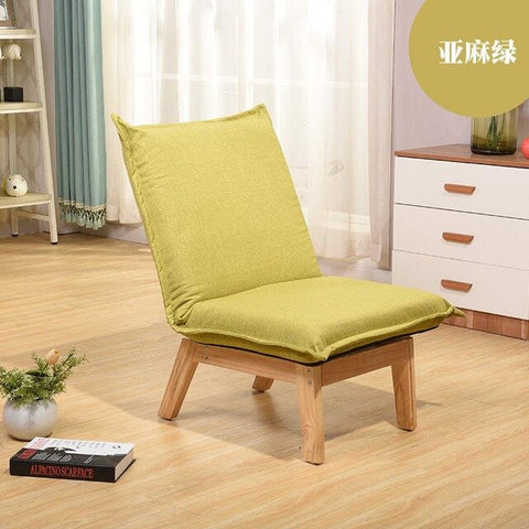 Japanese Lazy Sofa Chair Single Washable Bedroom Bay Window Leisure Fabric Lounge Sillones Modernos Para Sala Balcony Furniture