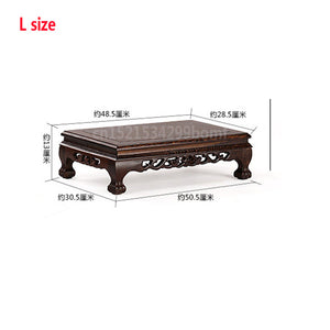 Chicken wing wood rectangular small tea table floating window tea table Chinese style red wooden table tatami  low table