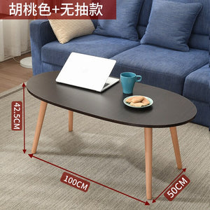 contemporary tea table small family real wood the Nordic ins small home sitting room tea table of Europe type window