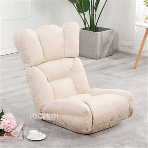 JFJJ-343243 Lazy Sofa Living Room Detachable Comfortable Sofa Bedroom Balcony Washable Foldable Sofa Multi-Gear Adjustment