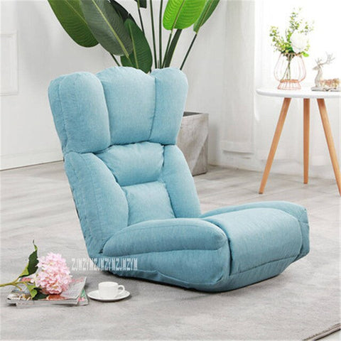 JFJJ-343243 Lazy Sofa Living Room Detachable Comfortable Sofa Bedroom Balcony Washable Foldable Sofa Multi-Gear Adjustment