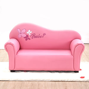 Hot Children Baby Seat Sofa High Quality Cartoon PU Chairs Living Room Sofas Couch For Double 4 Colors 83X37X50cm pink