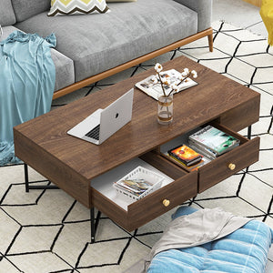 TV Cabinet Teapoy Table Combination Modern Minimalist Household Small Apartment Living Room Set Furniture Economical Cabinet Flo