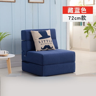 Folding Lazy Sofa Bed Tatami Hard Mattress Single Double Living Room Bedroom Study Small Apartment Space Saving