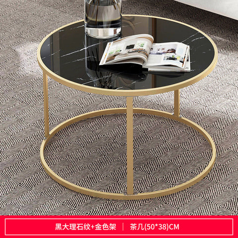 Nordic Small Coffee Table Modern Creative Home Living Room Sofa Round Table  Bedside Multifunctional Removable Table