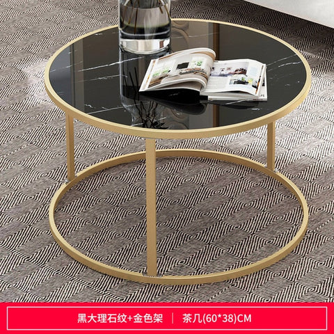 Nordic Small Coffee Table Modern Creative Home Living Room Sofa Round Table  Bedside Multifunctional Removable Table