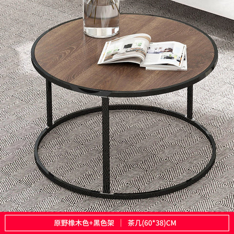 Nordic Small Coffee Table Modern Creative Home Living Room Sofa Round Table  Bedside Multifunctional Removable Table