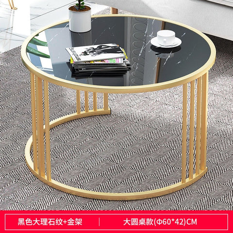 Nordic Small Coffee Table Modern Creative Home Living Room Sofa Round Table  Bedside Multifunctional Removable Table