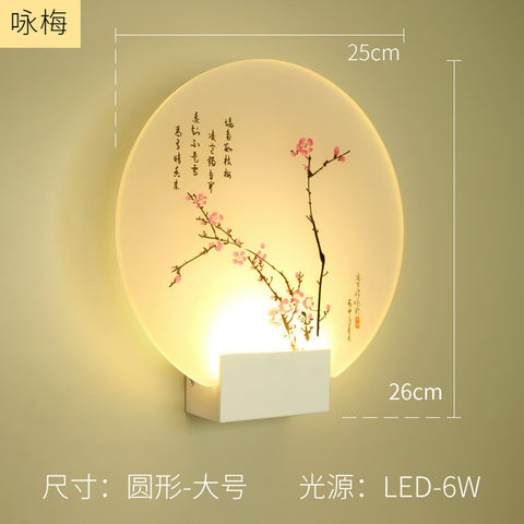 Artpad 8W Modern Romantic Loveliness Classic Picture Wall Lamp Bedside Bedroom Stair Corridor Porch Led Nordic Home Wall Light