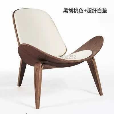 Nordic chair ins chair creative simple designer single sofa chair smile aircraft shell chair