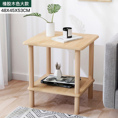 Sofa Side Nordic Small Coffee Table Modern Minimalist Small Square Small Table Table Bedroom Bedside Table Bedside Cabinet