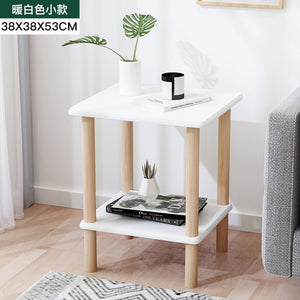 Sofa Side Nordic Small Coffee Table Modern Minimalist Small Square Small Table Table Bedroom Bedside Table Bedside Cabinet