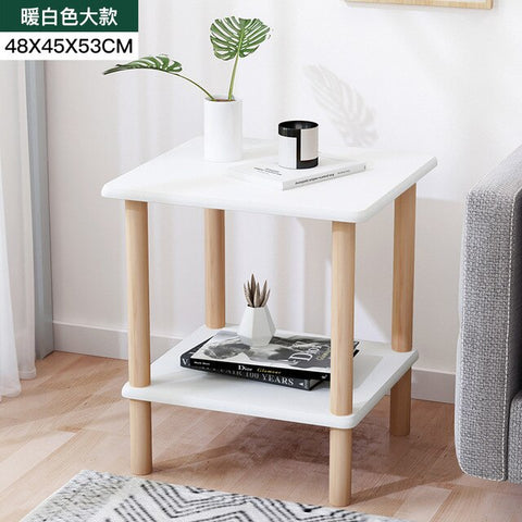 Sofa Side Nordic Small Coffee Table Modern Minimalist Small Square Small Table Table Bedroom Bedside Table Bedside Cabinet