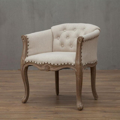 Leisure Sofa Wood Bedroom Computer Chair Coffee Chair Fabric Single Chair Chaise Lounge Sofa Nordic Furniture  Arm Chair