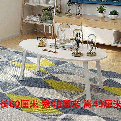 100cm Wooden Tea Table with Storage Drawer Living Room Side Table Desk Coffee Tables Modern Furniture