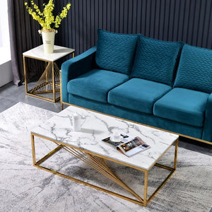 coffee table basse de salon стол журнальный столик escritorio mesa de centro mesa gold rectangle stainless steel eat edge ark