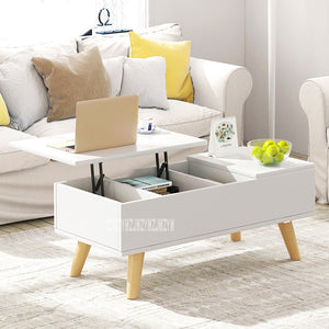 11012 Multi-Functional Lifting Storage Tea Table Household Living Room Coffee Table Sitting Room Creative End Table Cabinet Desk