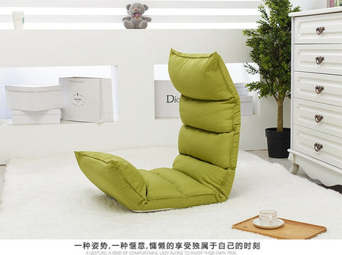 Lazy sofa single folding bedroom sofa creative tatami minimalist modern lounge chair living room