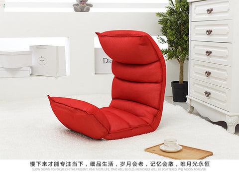 Lazy sofa single folding bedroom sofa creative tatami minimalist modern lounge chair living room