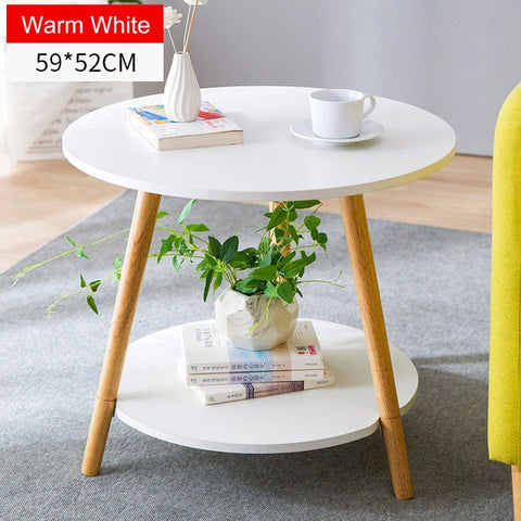 Nordic Style Solid Wood Coffee Table Living room Sofa Side Table Small Dining Table Small Tea Table Home  Furniture