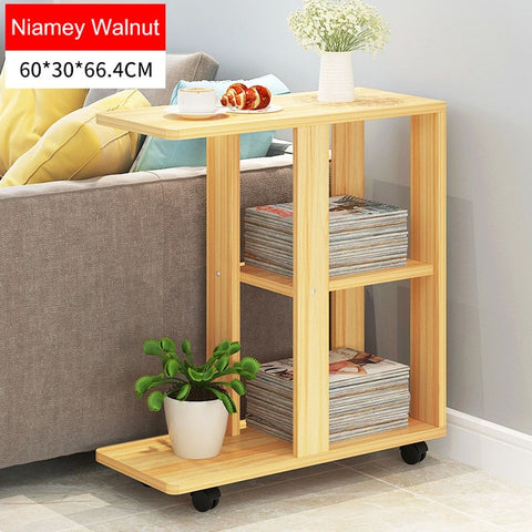 Sofa Side Table Movable Coffee Table Simple Small Table Living Room Sofa Side Cabinet Creative Tea Table Home Furniture